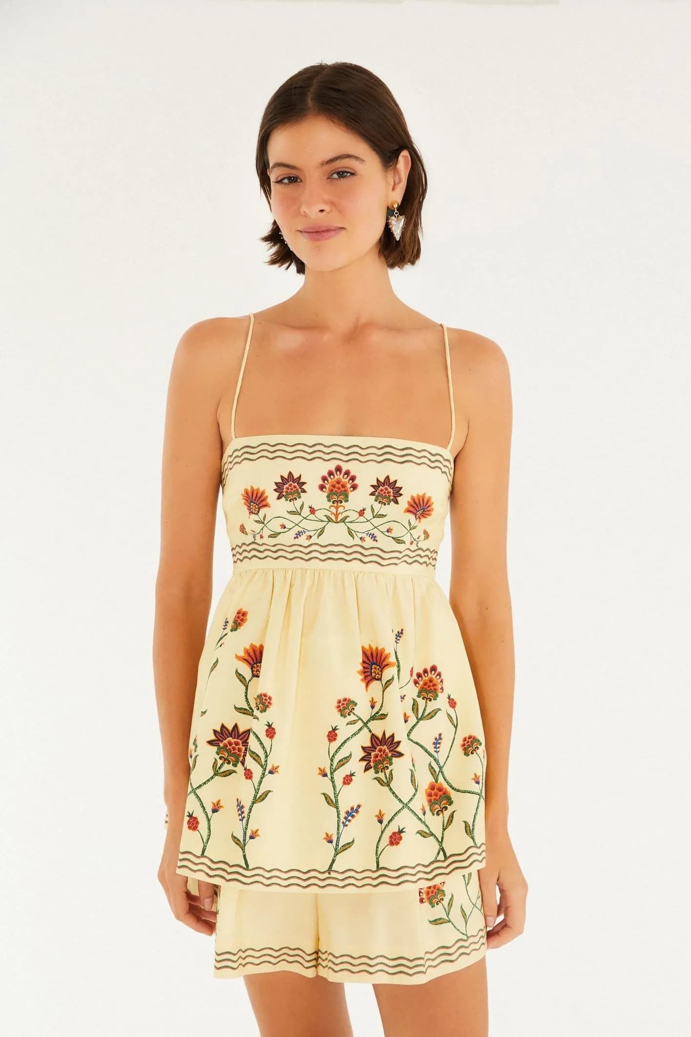 Regata Estampada Jardim Maravilhoso