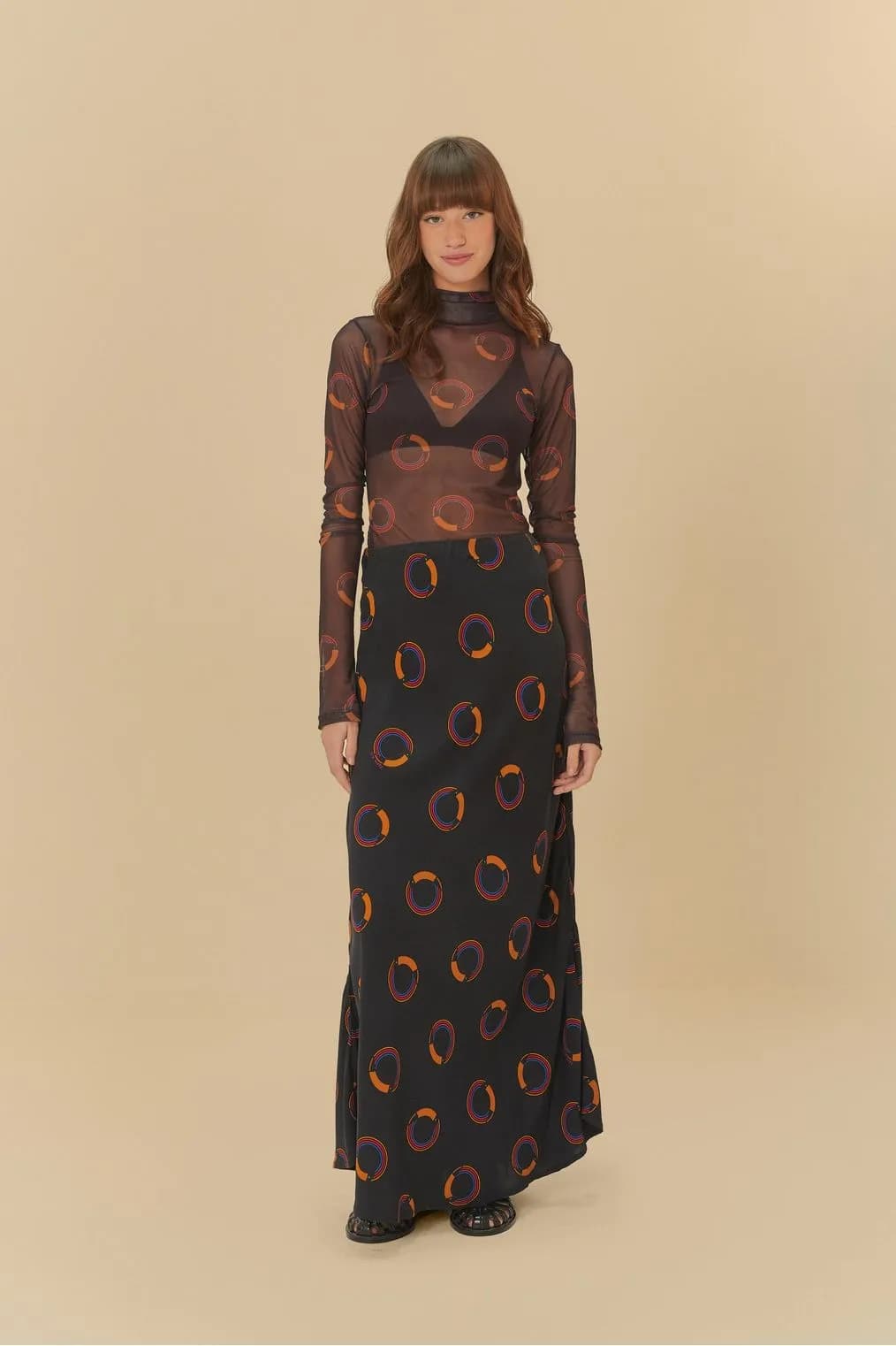 Conjunto estampado tuca poá