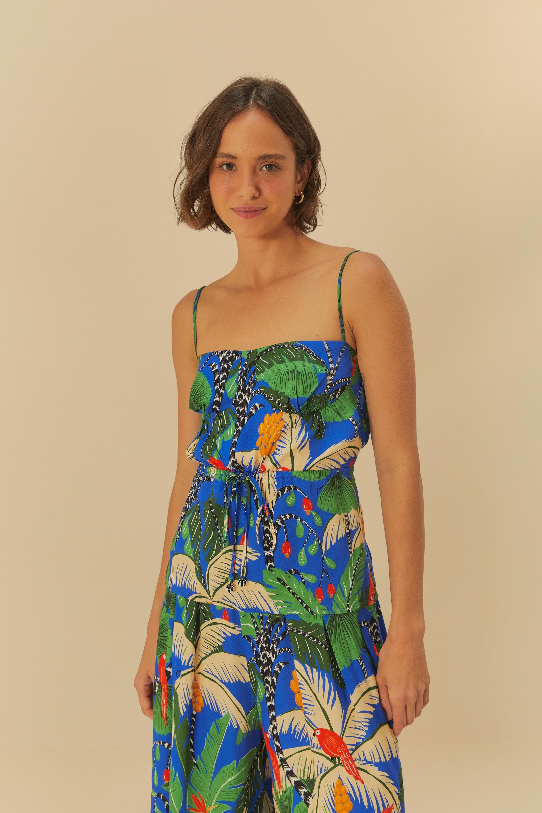 Conjunto Estampado Ilha Da Noite