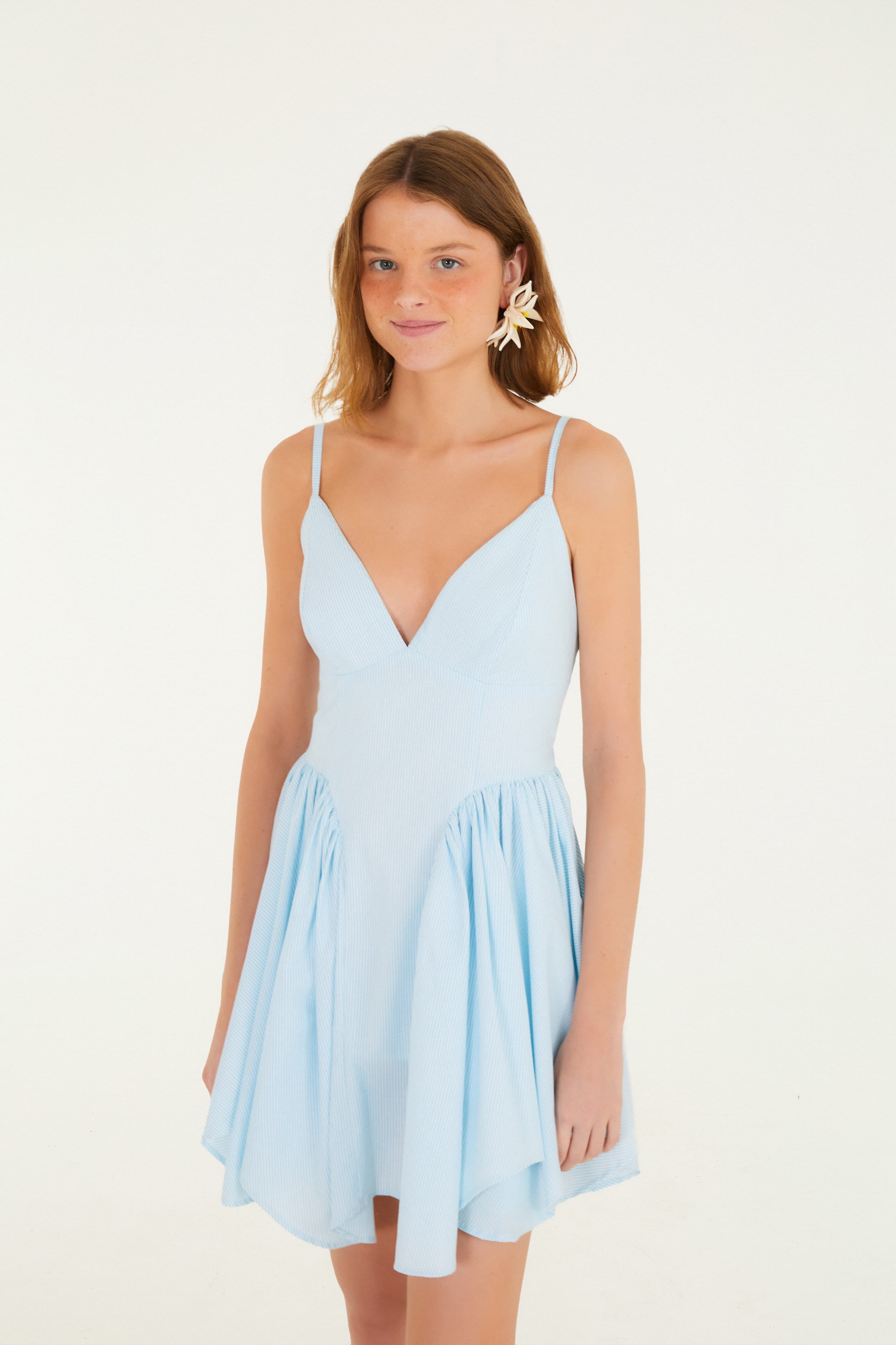 Vestido Curto Listra