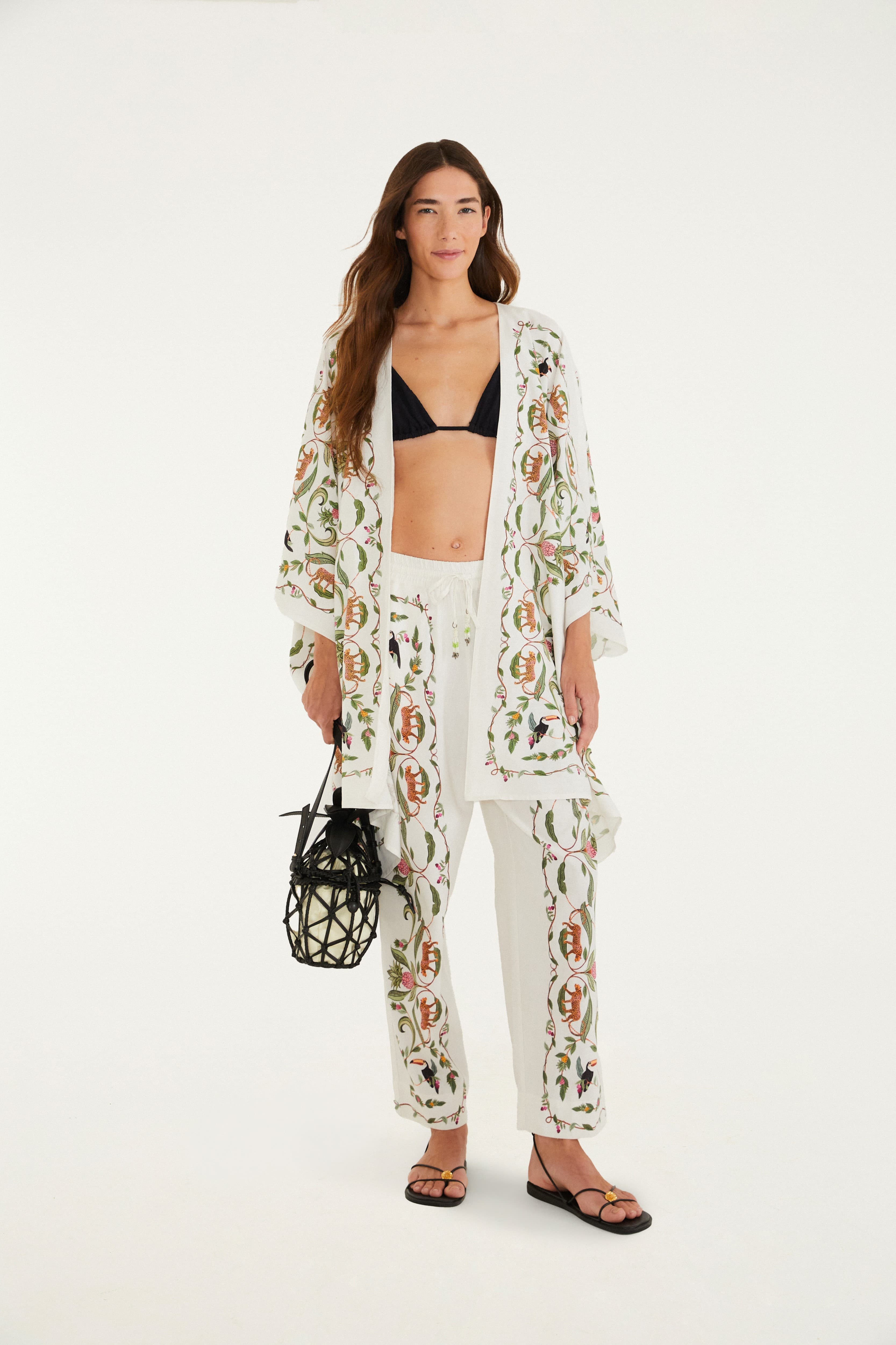 Conjunto Estampada Floresta Doce