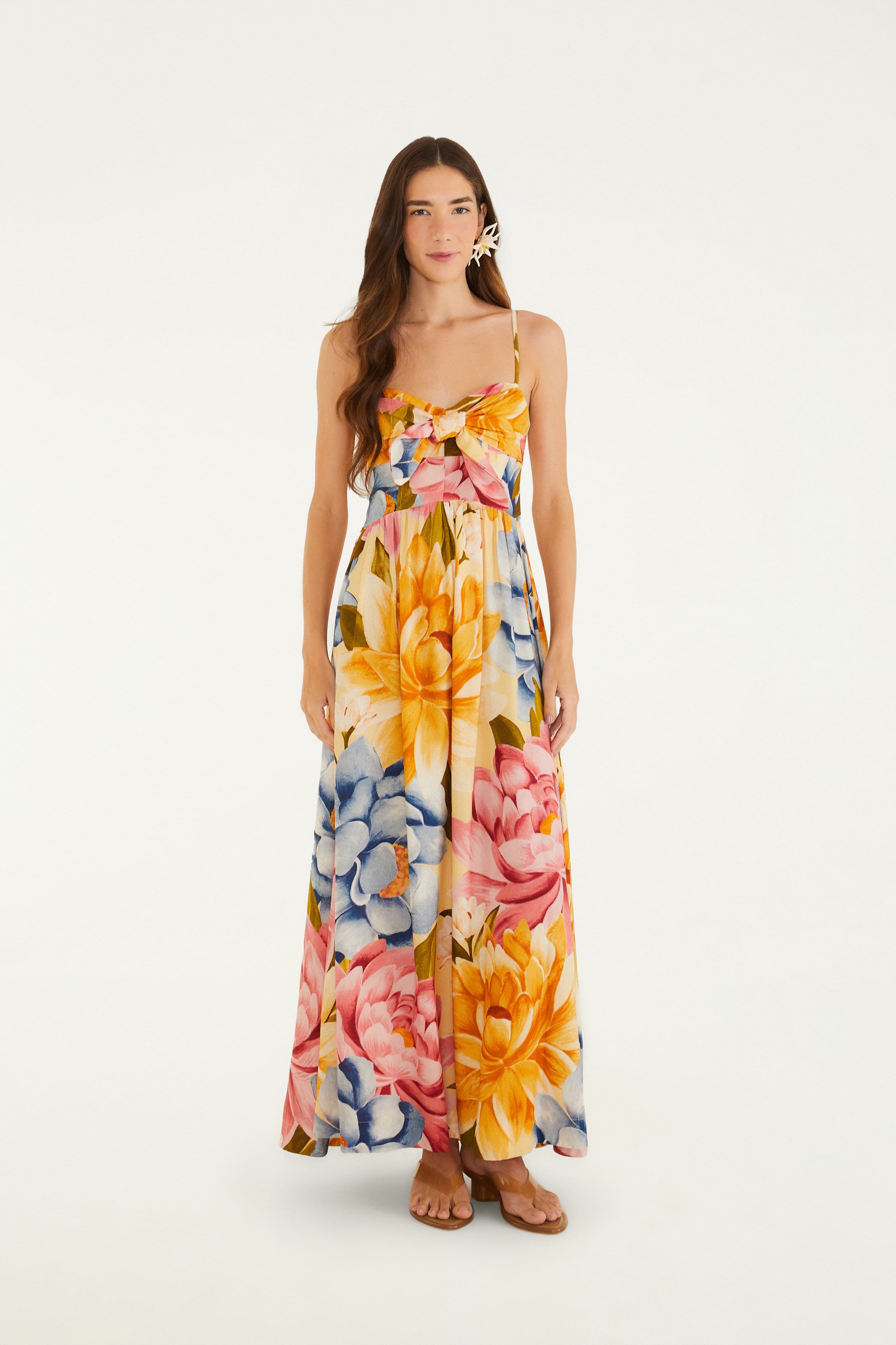 Vestido Estampado Floral Rebeca