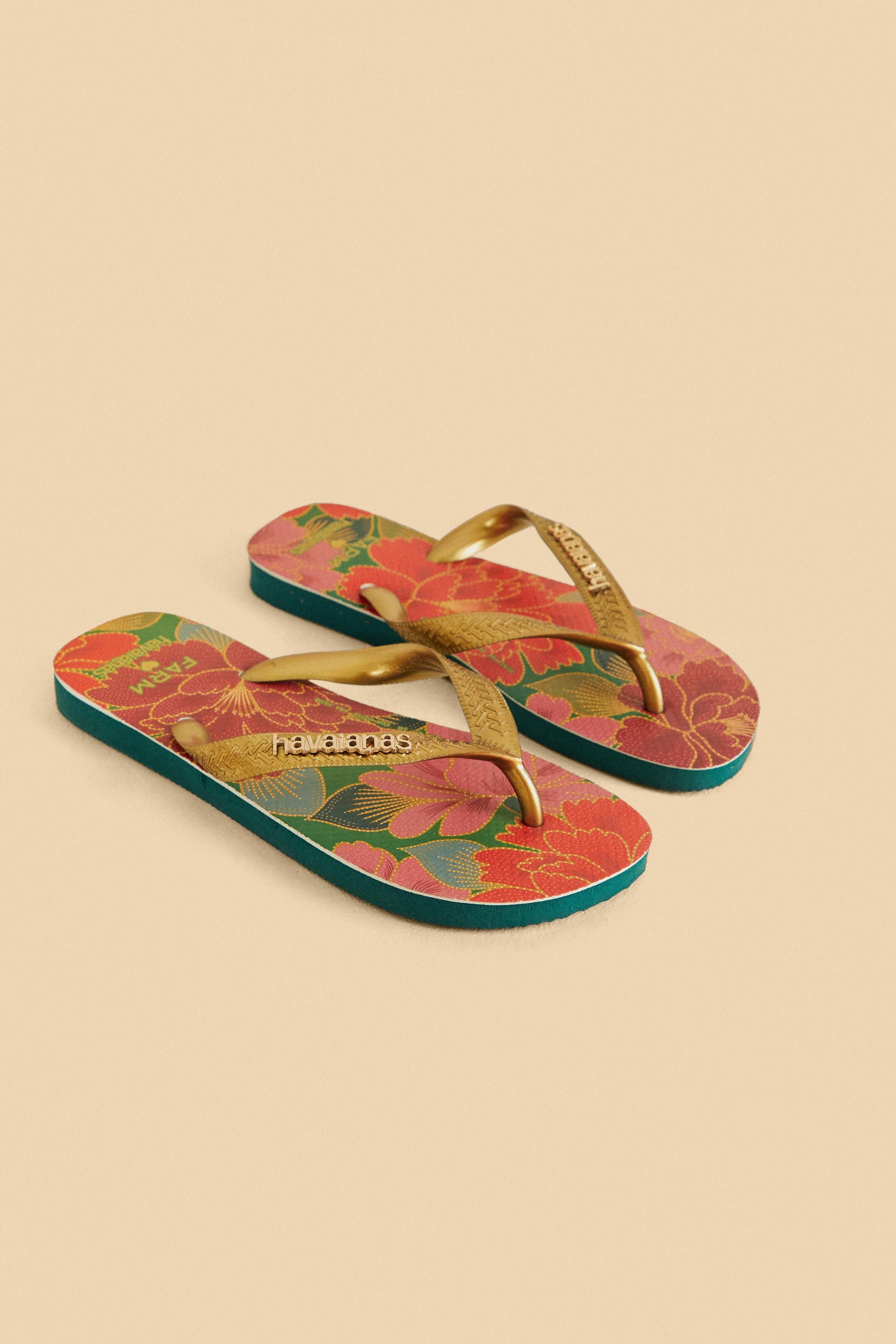 Havaianas Estampadas Chita Solar