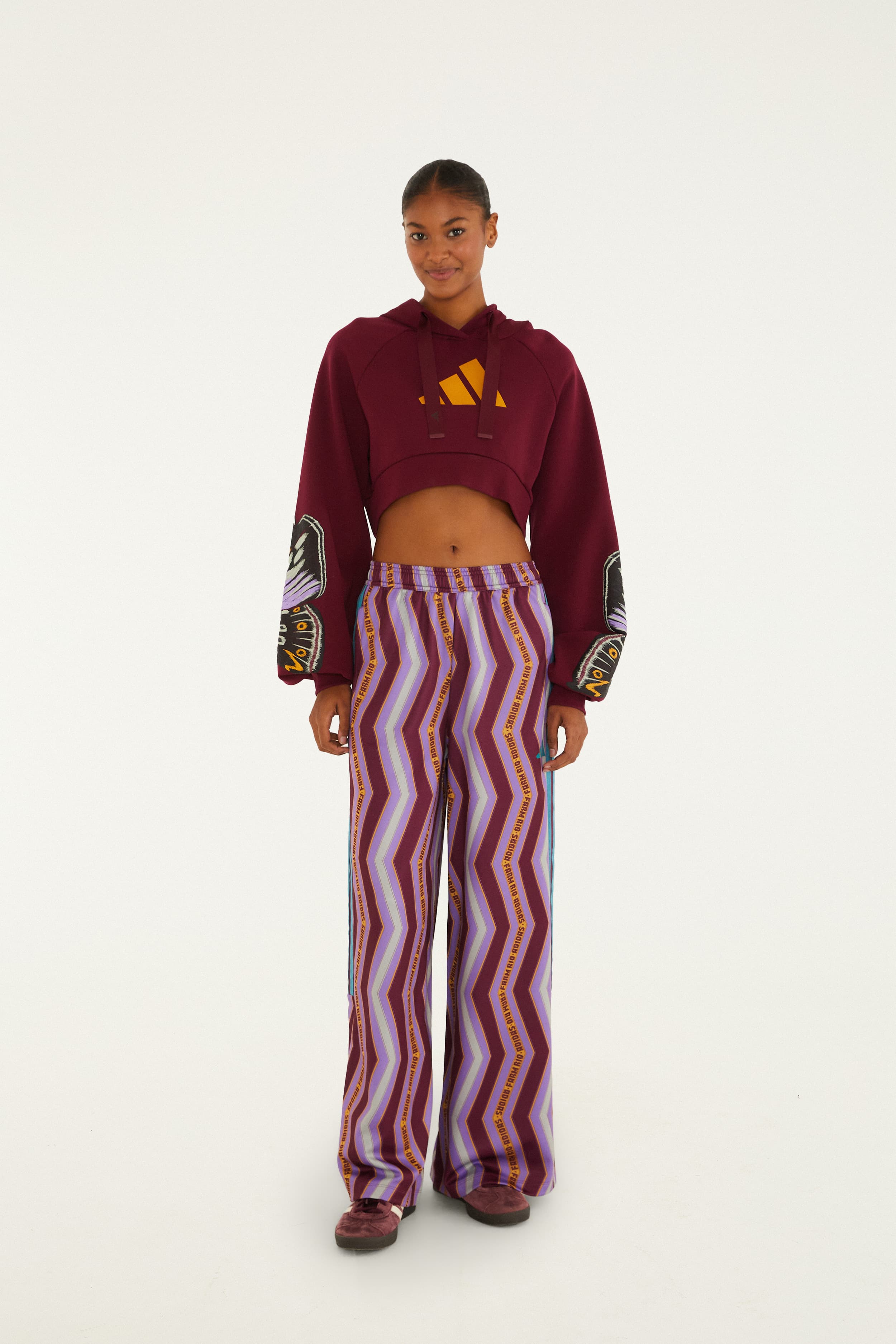 Moletom Adidas Butterfly Purple